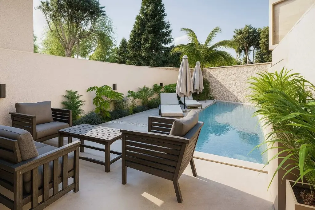 Large pool